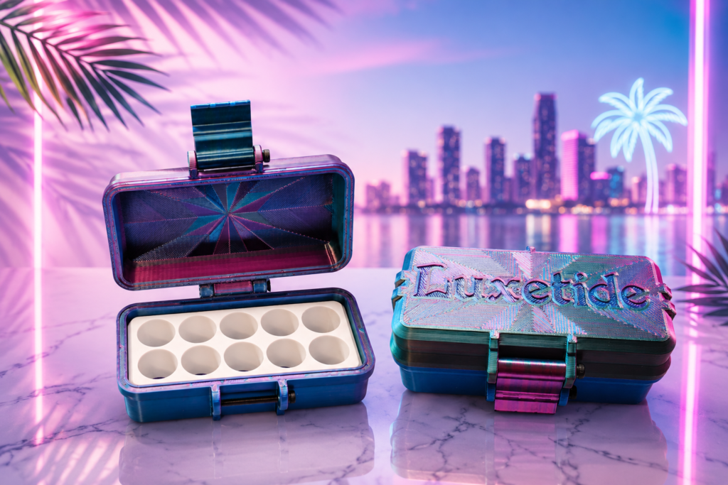 Luxetide Labs Custom 10 Vial Case